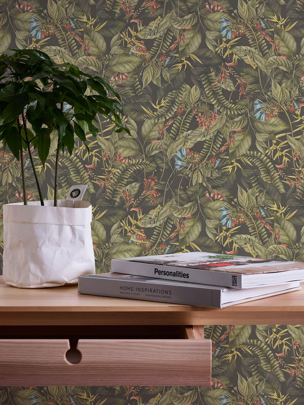 VLIESTAPETE Bunt 53/1005 cm - Schwarz, Textil (53/1cm) - KUNSTLOFT