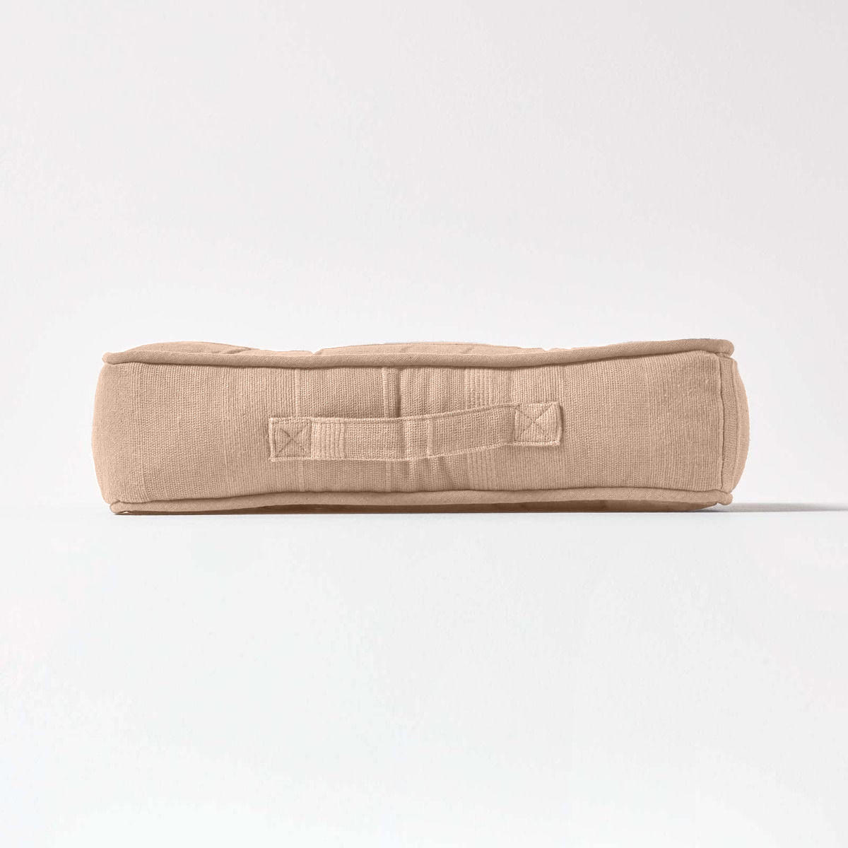 SITZKISSEN Rajput beige 40/40/8 cm - Hellbraun, Textil (40/40/8cm) - Homescapes