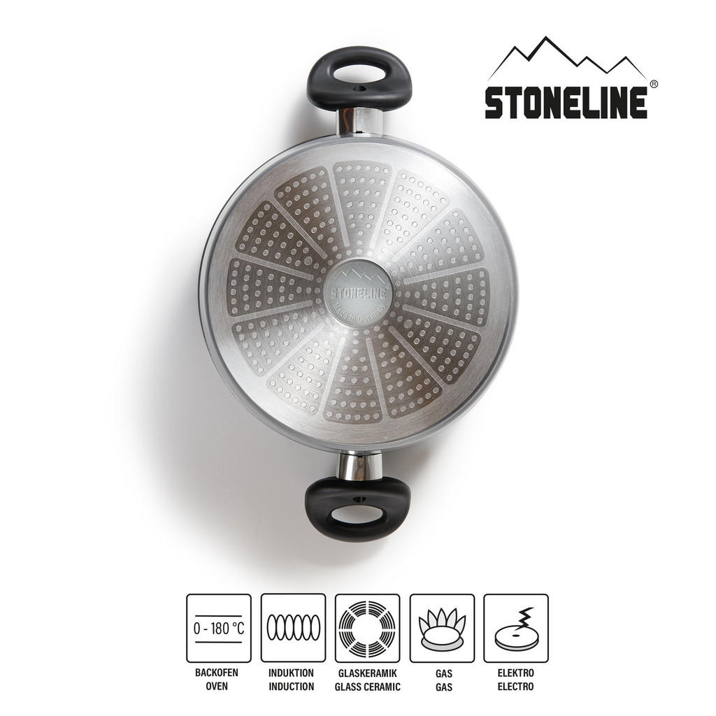 Thumbnail - Stoneline Kochtopf, Grau, Metall, Kochen, Töpfe, Kochtöpfe