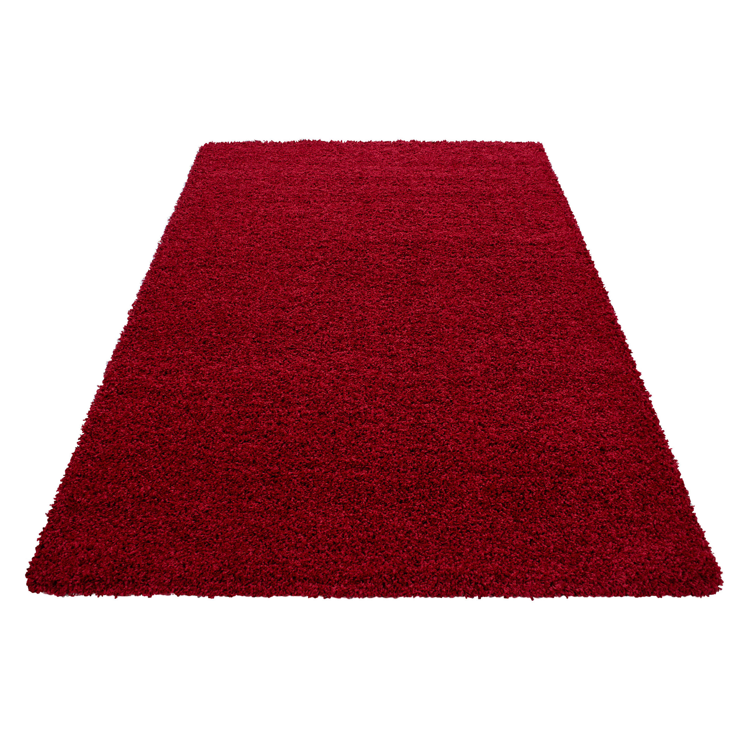 Thumbnail - Kadima Design Teppich, Rot, Textil, Uni, Rechteckig, 300x400 cm, pflegeleicht, Teppiche & Böden, Teppiche, Hochflorteppi...