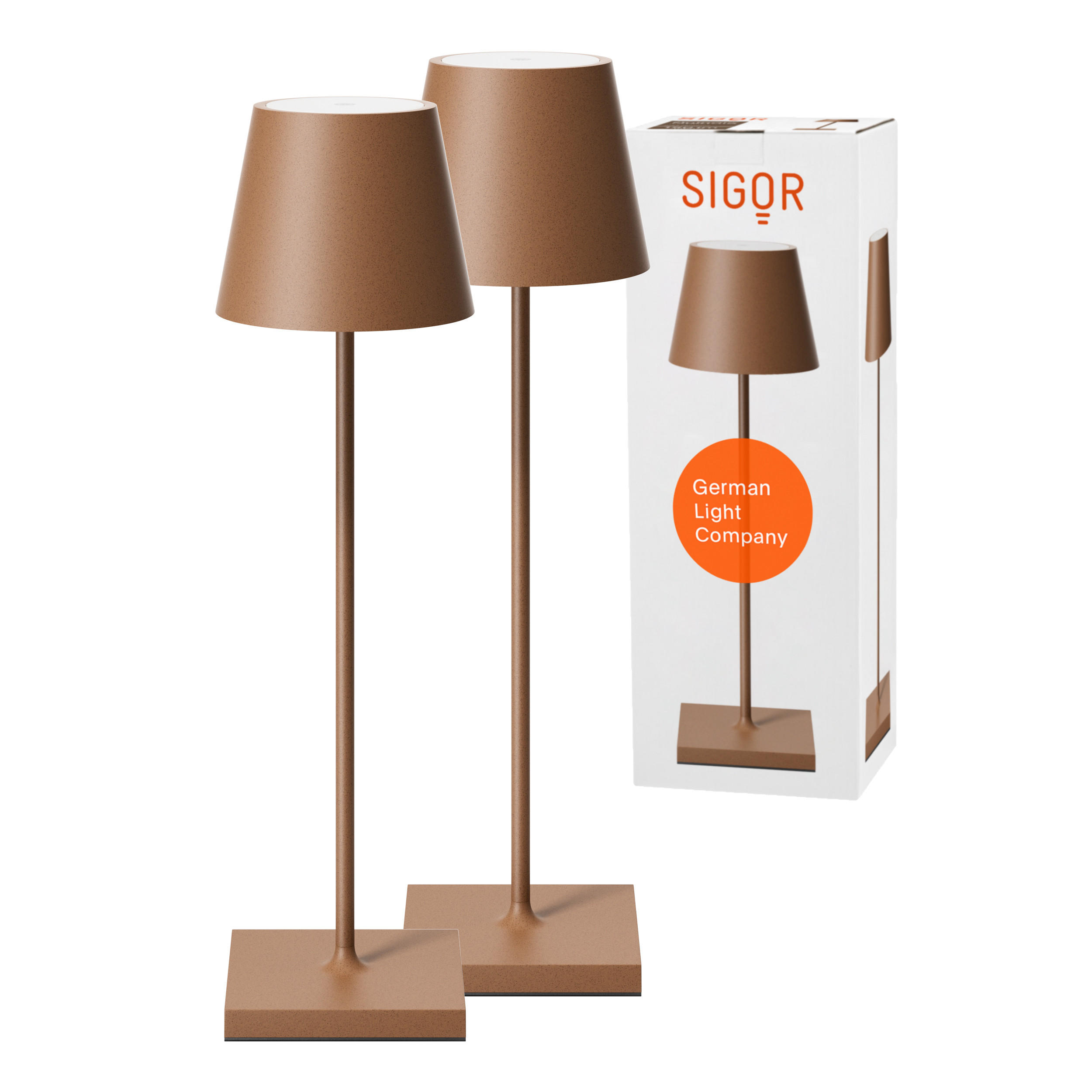 Sigor Led Braun 10x38x38 cm