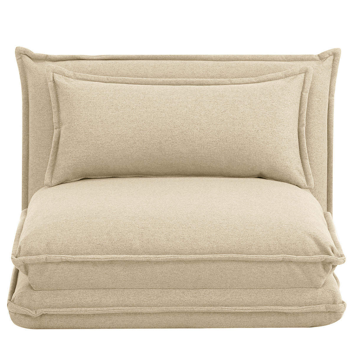 SCHLAFSESSEL - Beige, Textil (78/56/74cm) - home24