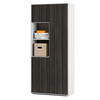 AKTENSCHRANK Amira T20 Avola Anthrazit 180/80/40 cm - Anthrazit, Holzwerkstoff (80/180/40cm) - SIMPLYFURN