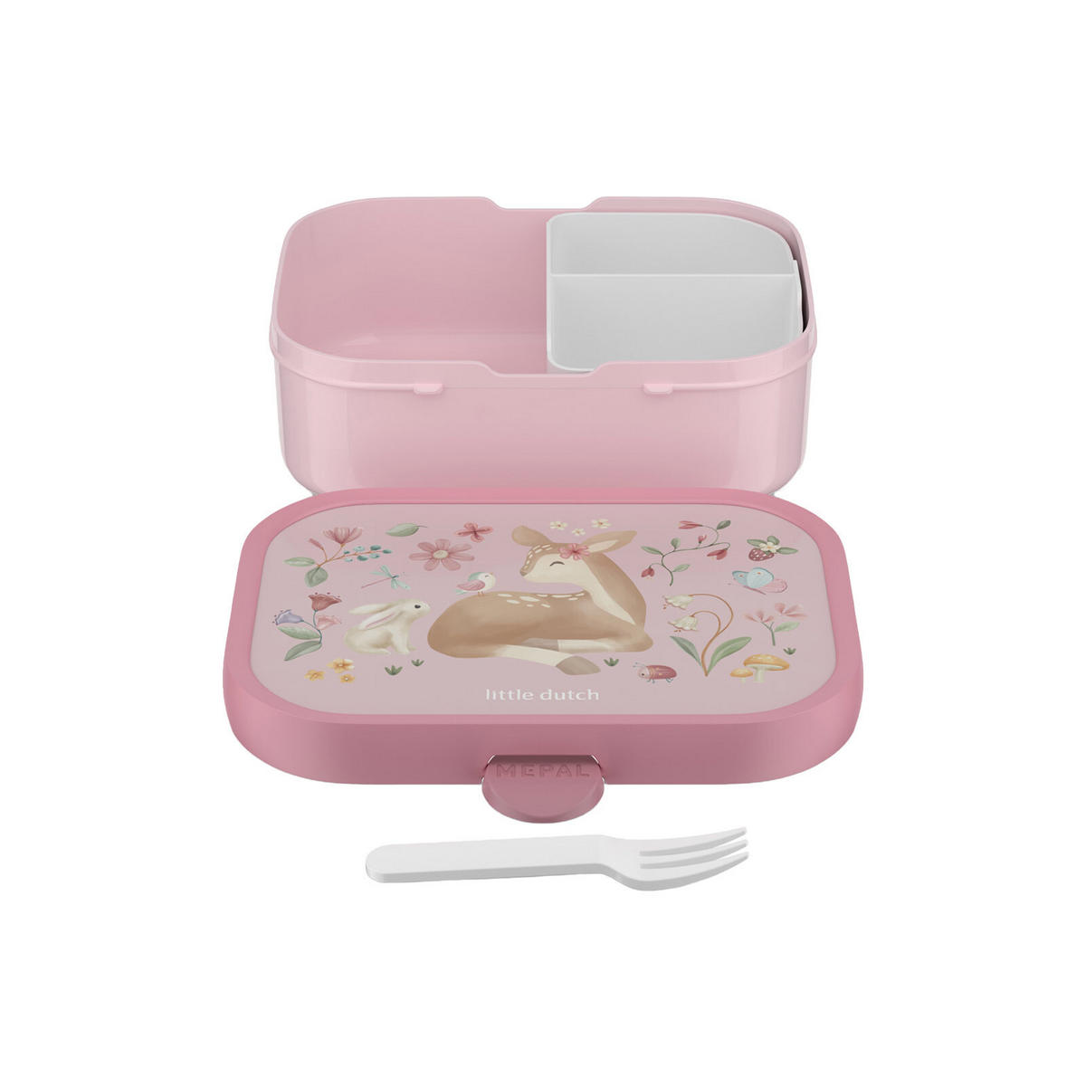 BROTDOSE Campus (2025) Fairy Garden 750 ml - Pink/Rosa, Kunststoff (13.2/6.1/17.8cm) - Mepal