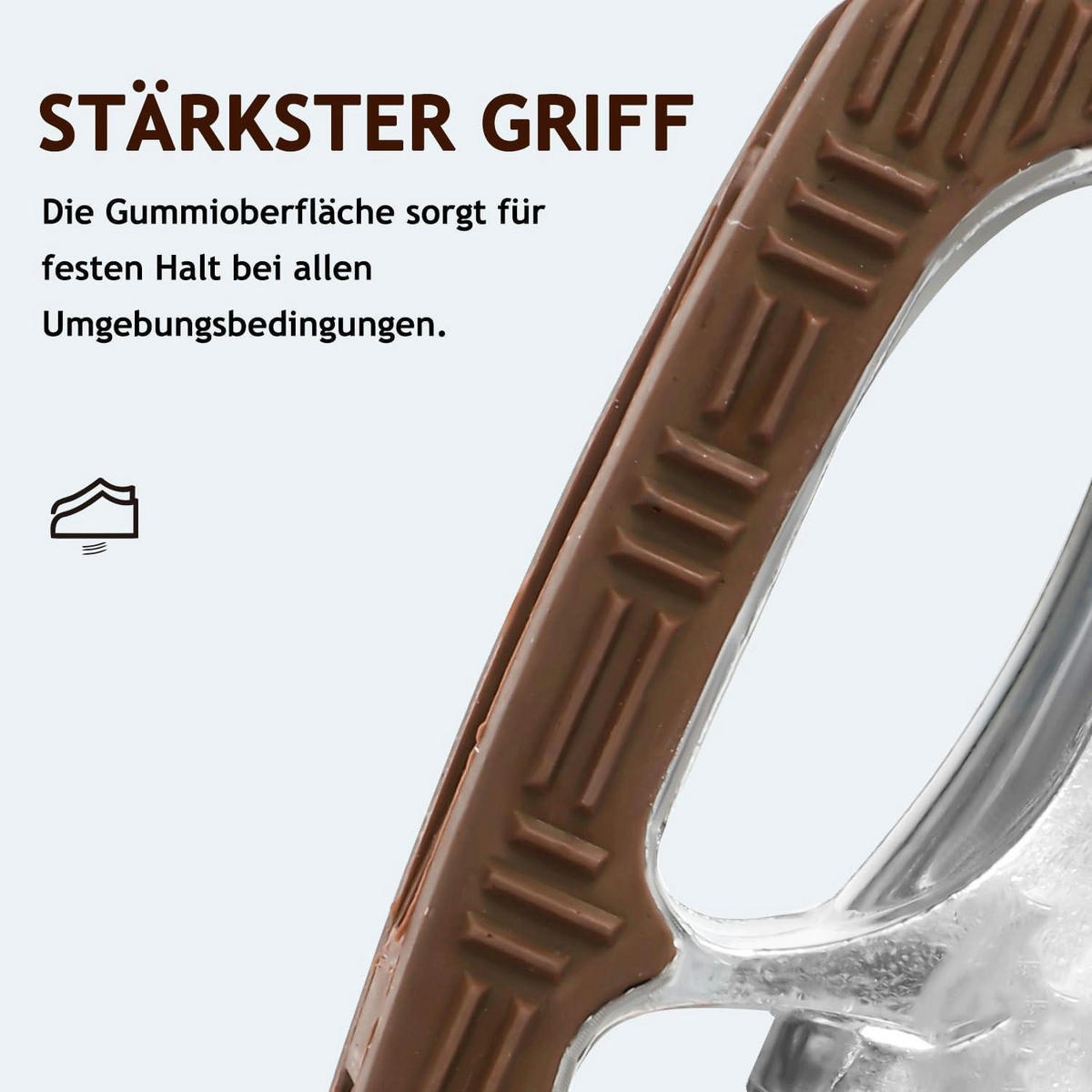 FAHRRADPEDALE Aluminium & Gummi Braun mit Reflektoren - Braun, Metall (8/1.5/12.5cm)