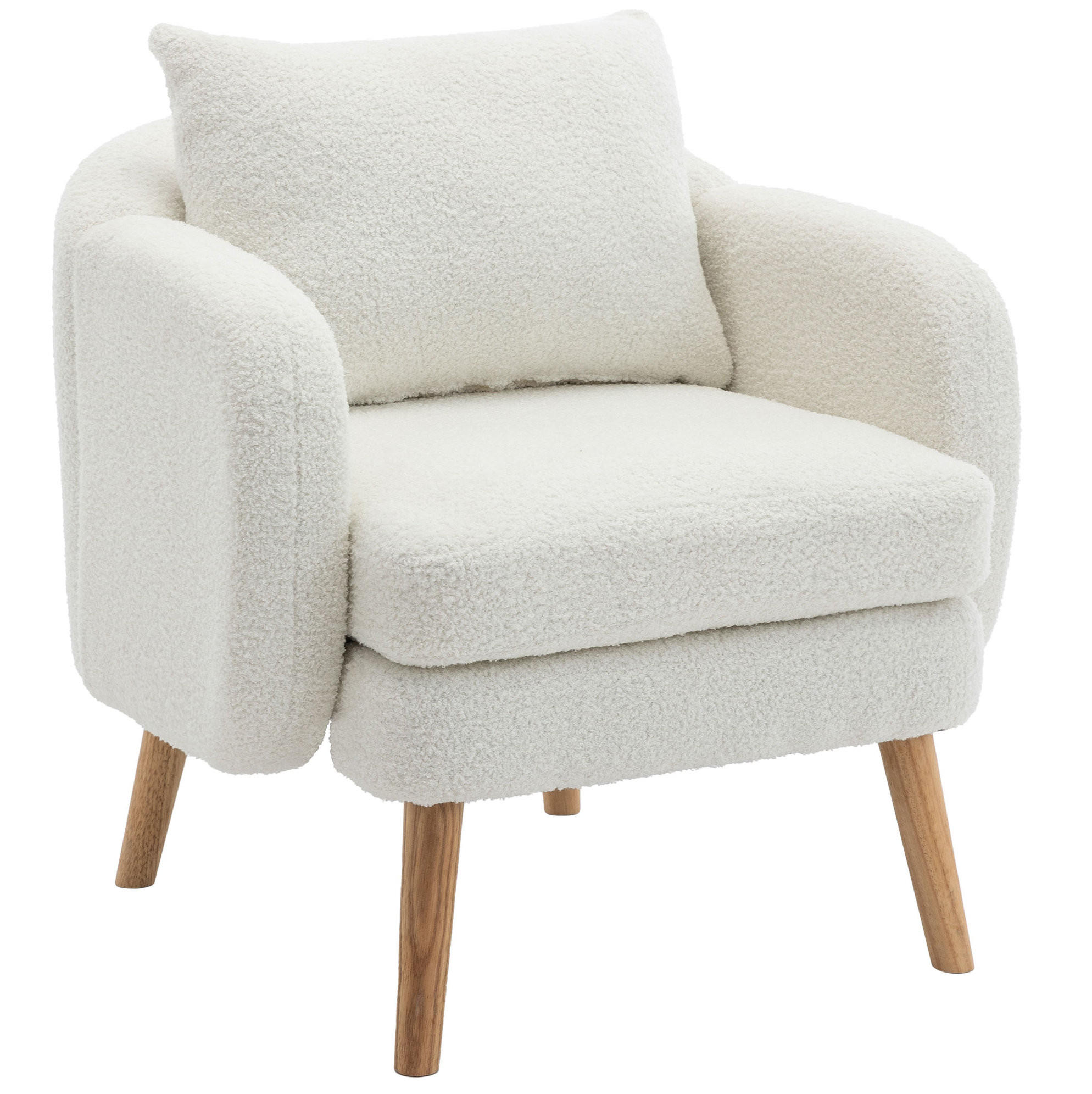 Meubliv Sessel Weiß 72x71x71 cm