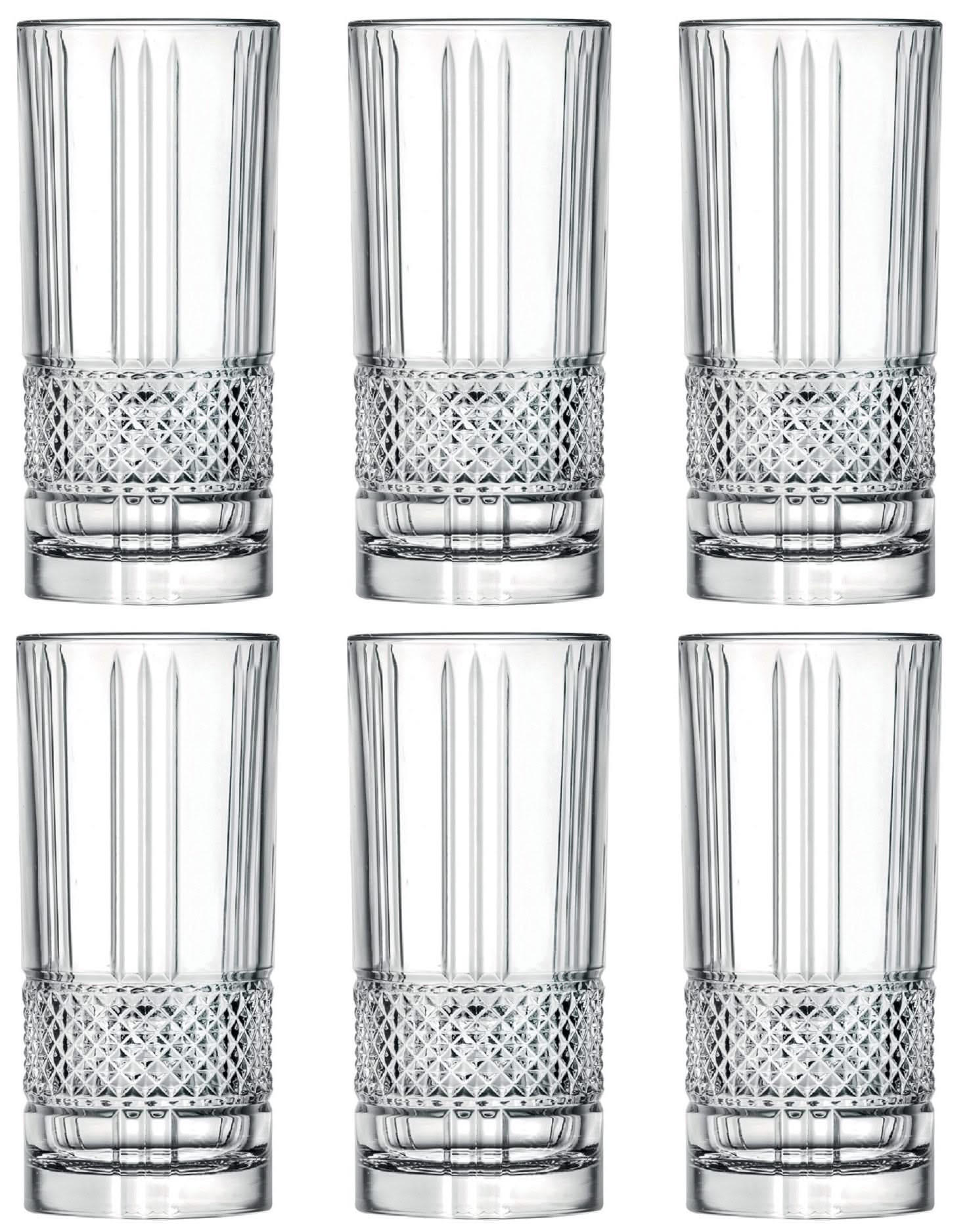 LONGDRINKGLAS Monea LONGDRINKGLÄSER - 290 ml - 6 Stück - Transparent, Glas (0.29L) - Cookinglife