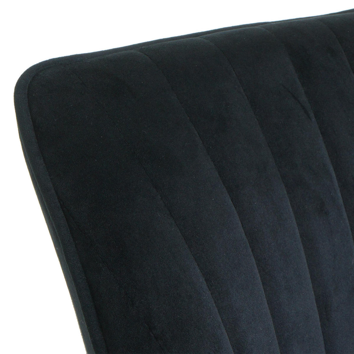 BÜROSTUHL MIT ARMLEHNE Schwarz - Schwarz, Textil (58/87/58cm) - MCW