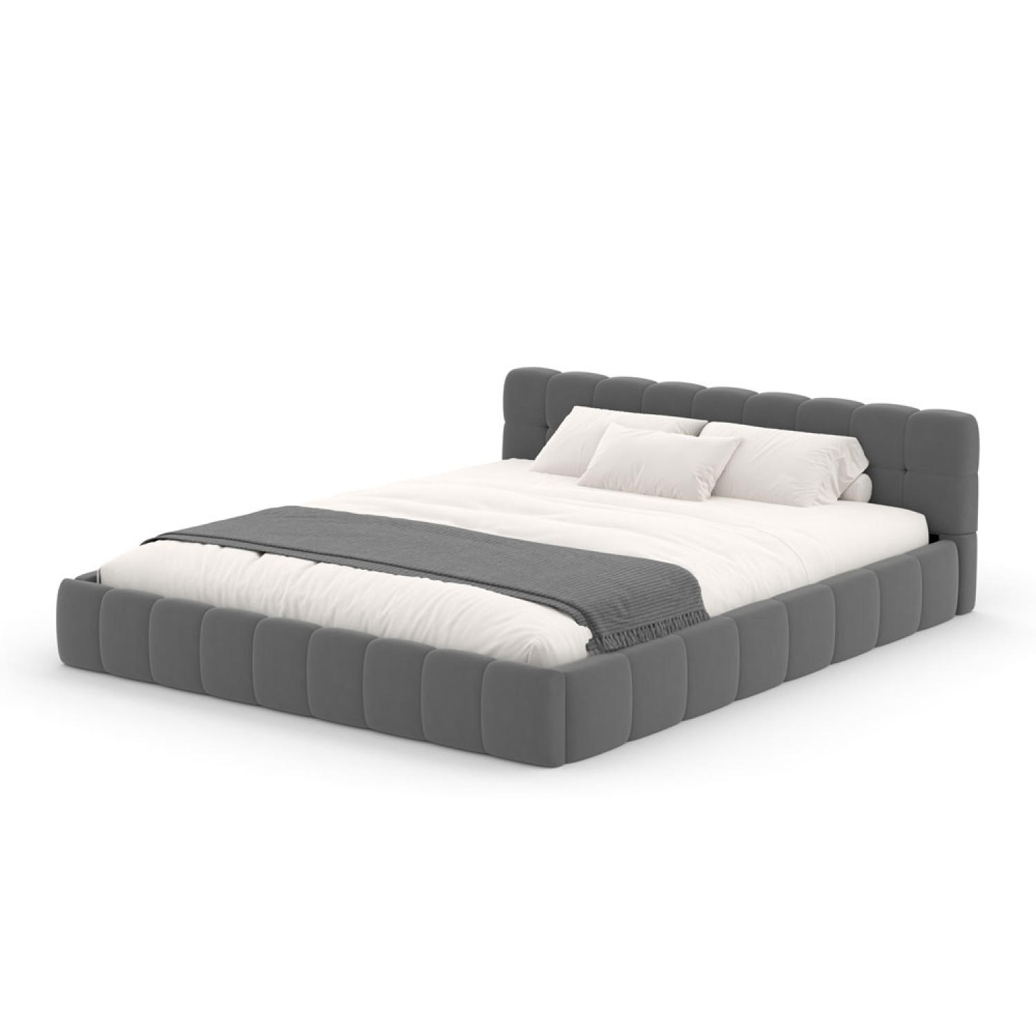 Concept Usine Bett Grau 140x190 cm