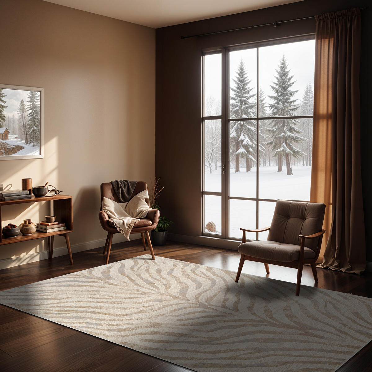 KURZFLORTEPPICH 200/275 cm Beige - Beige, Naturmaterialien/Textil (200/275cm) - LIVABLISS