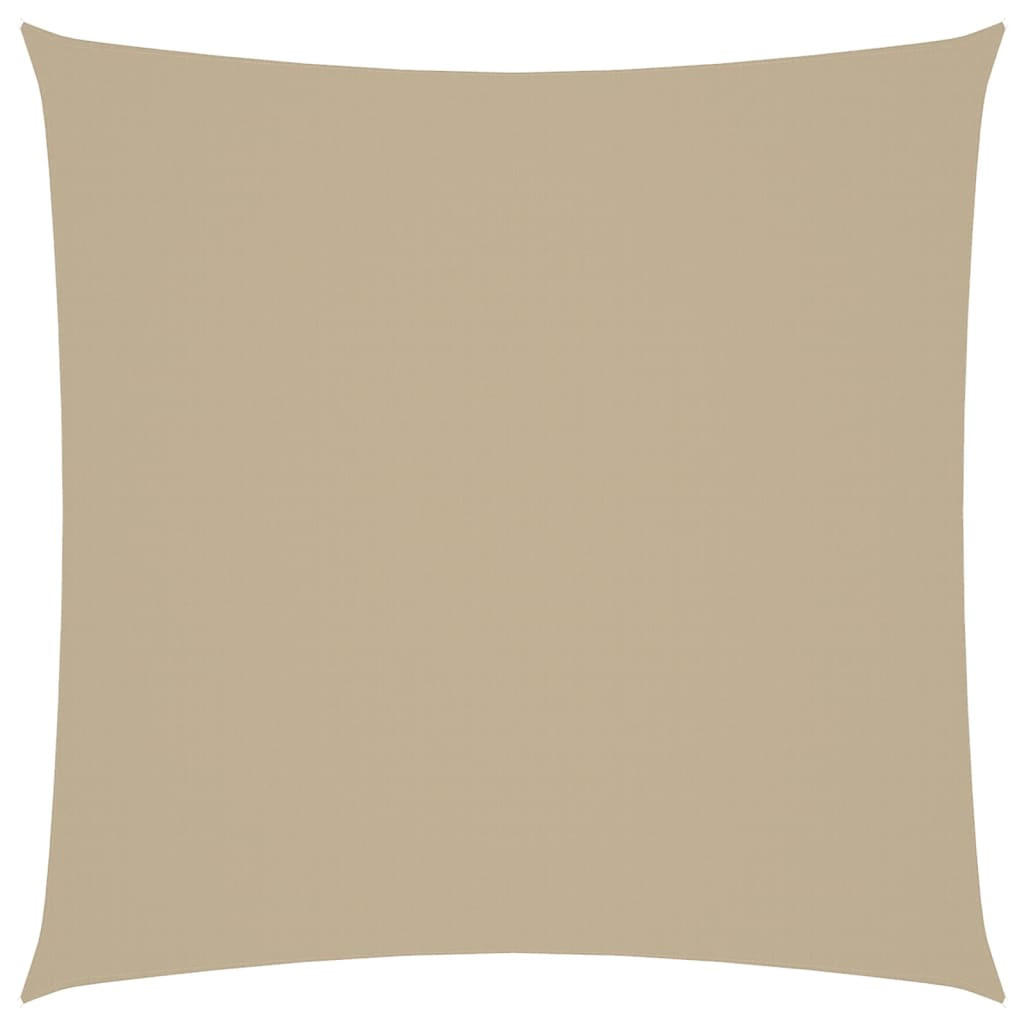 SONNENSEGEL Oxford-Gewebe Quadratisch 4,5x4,5 m Beige - Beige, Textil (450/450cm) - furnicato