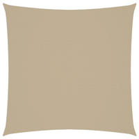 SONNENSEGEL Oxford-Gewebe Quadratisch 4,5x4,5 m Beige - Beige, Textil (450/450cm) - furnicato