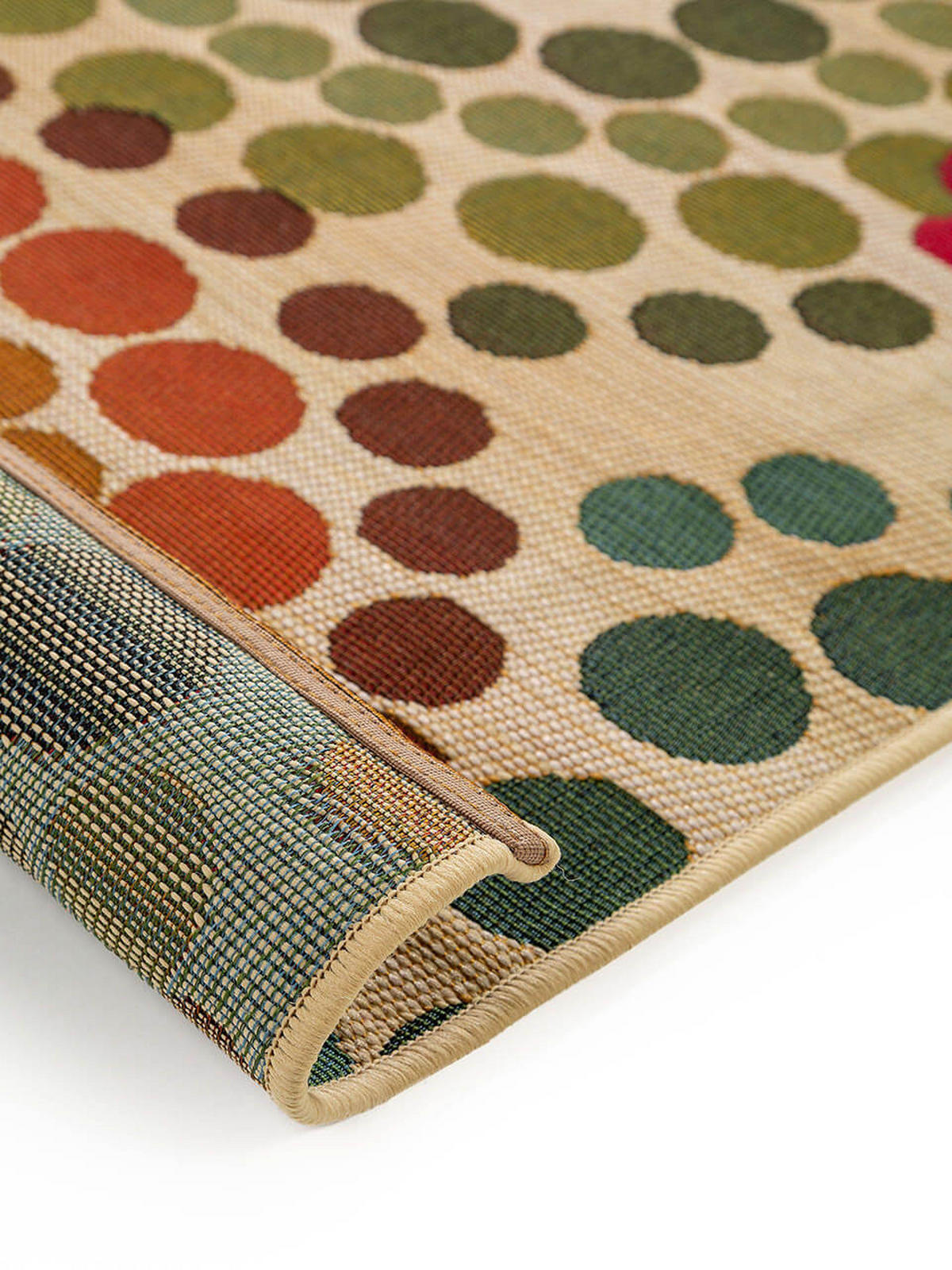 OUTDOORTEPPICH Artis Beige/Multicolor 80x250 cm - Beige/Multicolor, Kunststoff/Textil (80/1cm) - KUNSTLOFT