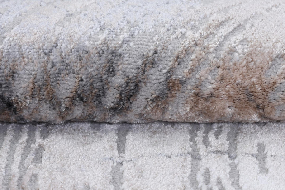 KOBEREC grafitový sivý štruktúra - 140 x 200 cm - svetlosivá, textil (140/200cm) - Mazovia