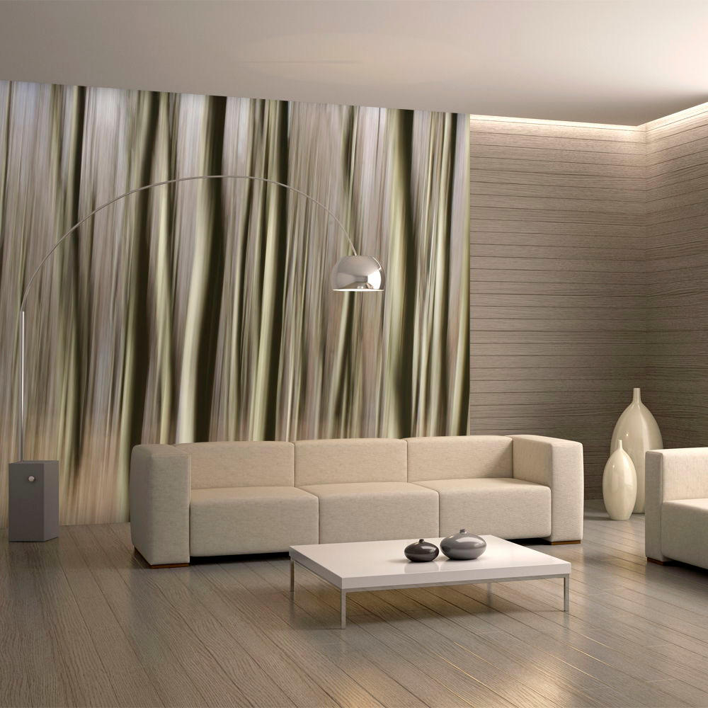 VLIESTAPETE Grau 200/154 cm - Beige/Grau, Textil (200/1cm) - KUNSTLOFT