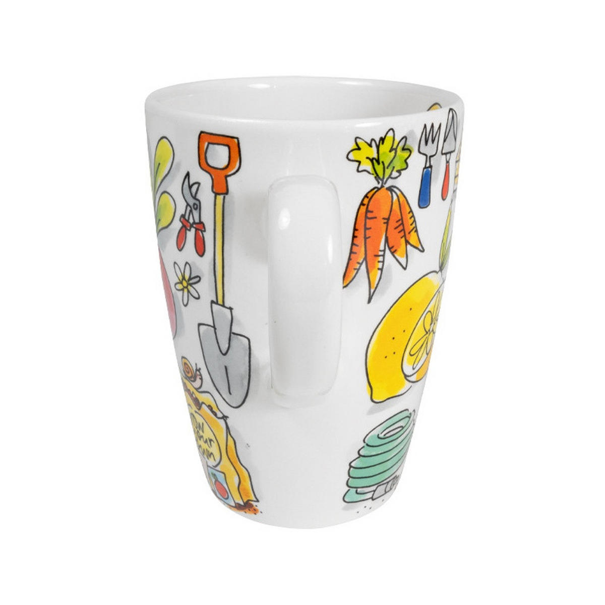 XL-BECHER Taste of Summer My Garden in Bunt - 500 ml - Multicolor, Keramik (0.5L) - Blond Amsterdam