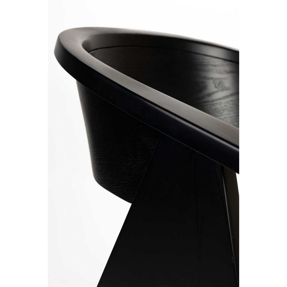 ESSZIMMERSTUHL NDSM Schwarz - Schwarz, Holz (59/79/54cm) - Zuiver