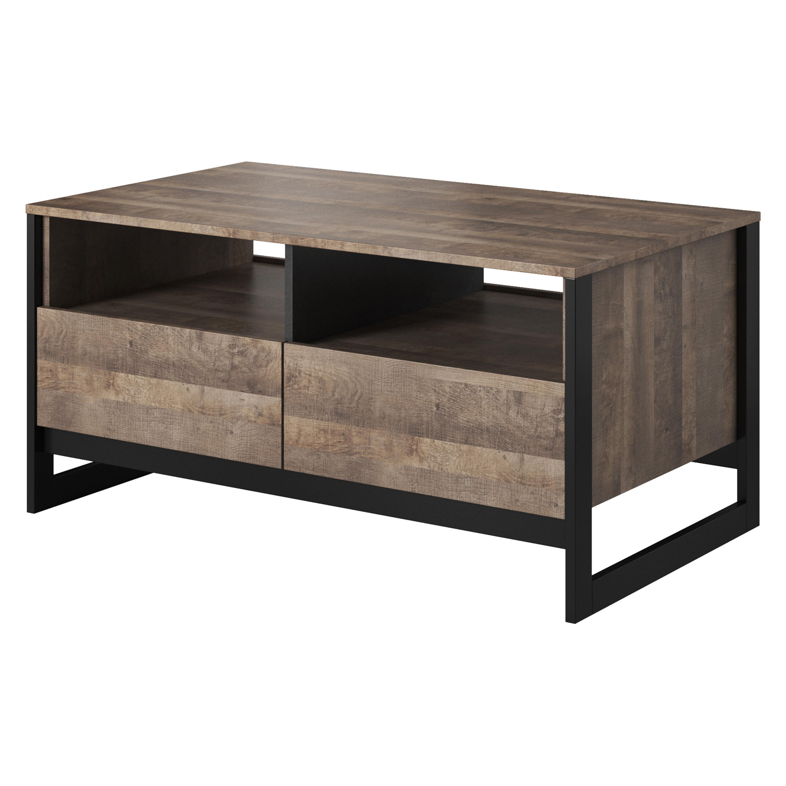 COUCHTISCH ARDENTE 108,6/53/61,4 cm Braun - Braun, Holzwerkstoff (61.4/108.6/53cm) - MASSENO
