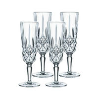 CHAMPAGNERGLÄSER Noblesse transparent 155 ml 4er Set - Transparent, Glas (0.155L) - Nachtmann