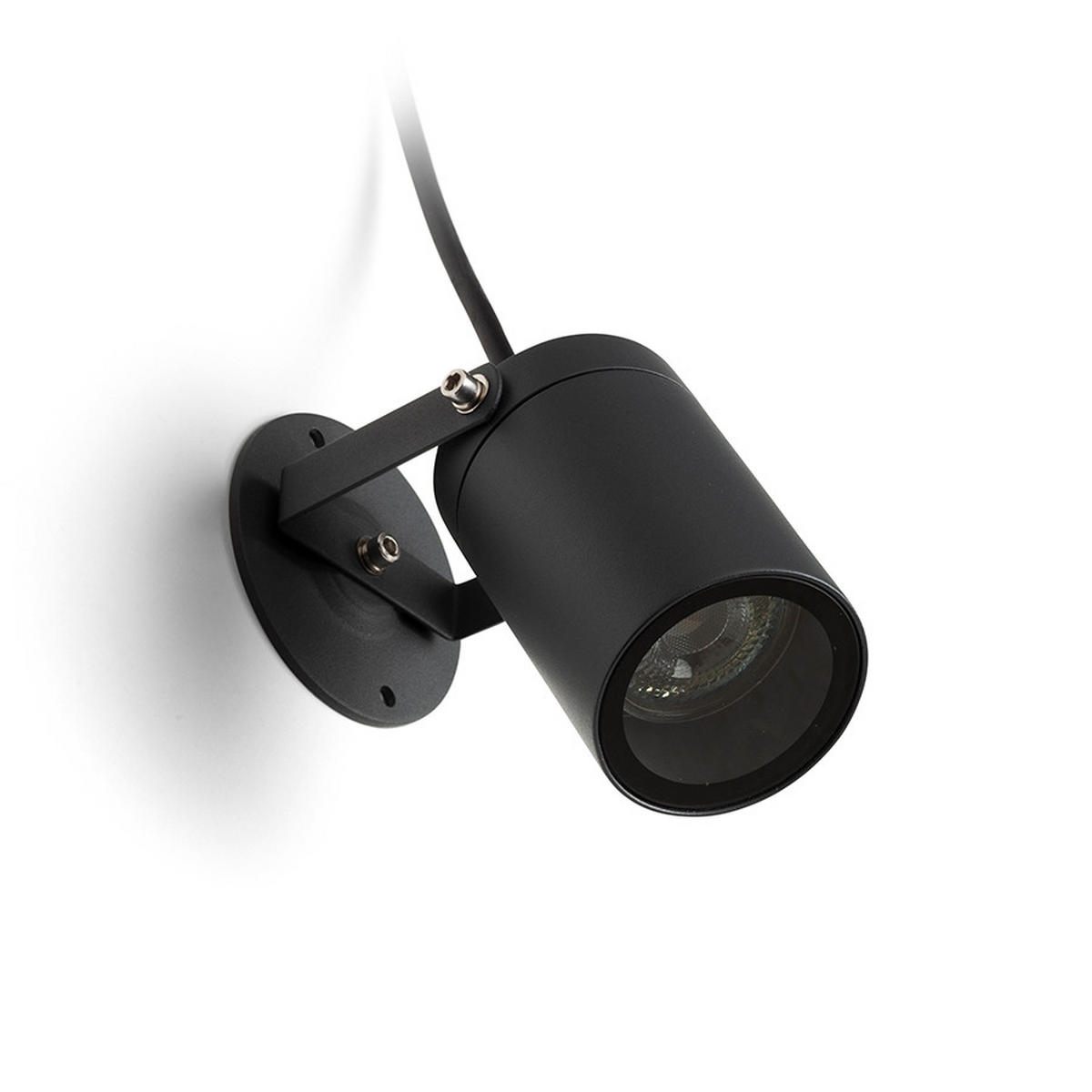 AUSSENLEUCHTE NAVONA Anthrazitgrau 8 W - Grau, Metall (15/15/30cm) - Rendl