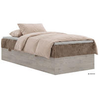 BOXBETT NORDIC ZERO 90/200 - Braun Cord - Topper Visco - H4 - Schwarz/Braun, Kunststoff/Textil (90/200cm) - MKS