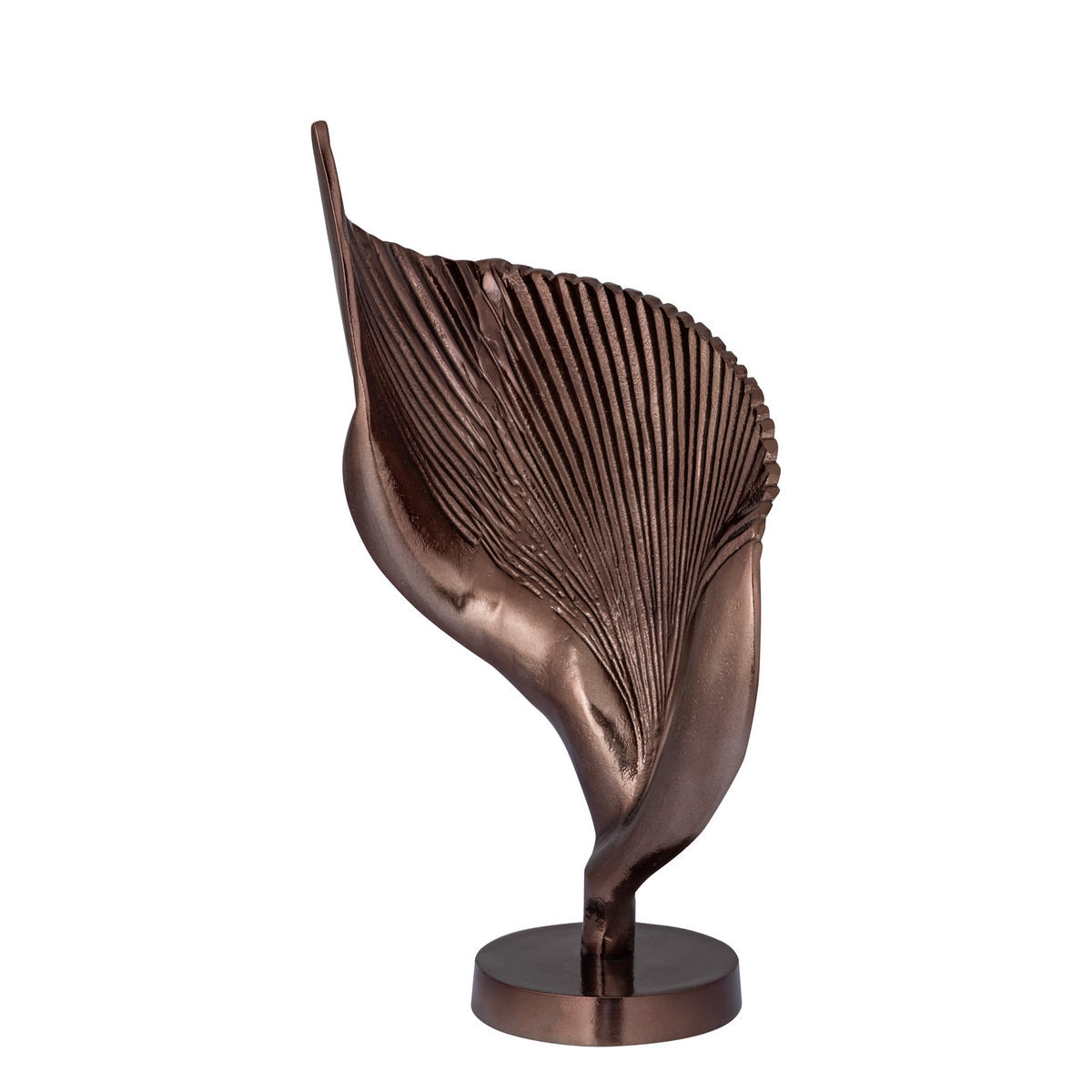 SKULPTUR Roweyda Braun 29/15/50cm - Braun, Metall (15/50/29cm) - PTMD Collection