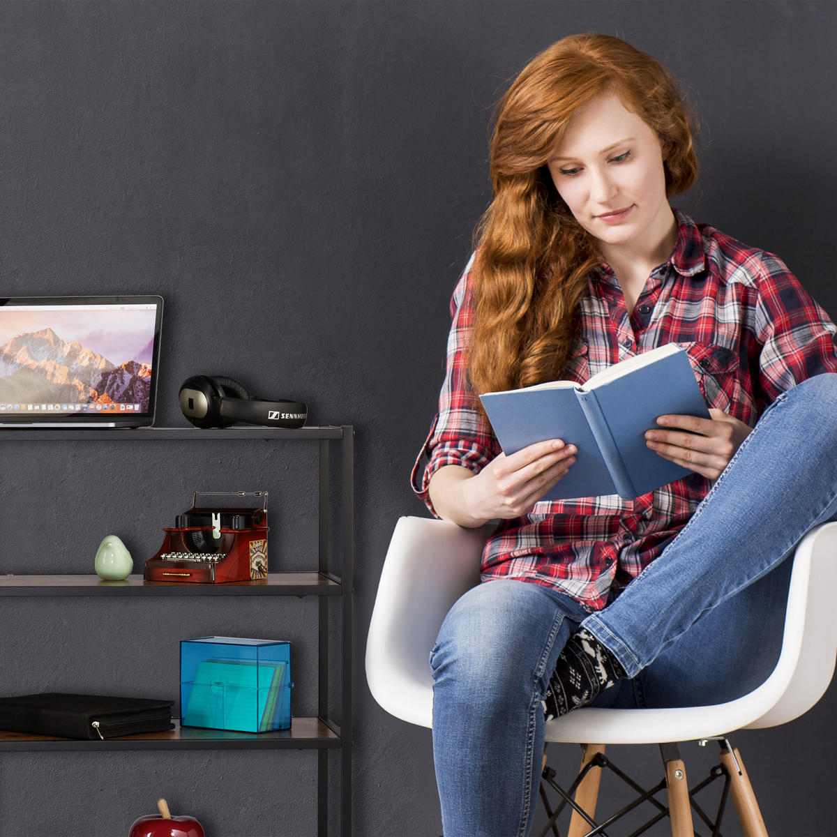 REGAL - Multicolor, Holzwerkstoff/Metall (115/79/33cm) - Relaxdays