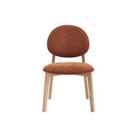 STUHL - 52 cm x 57 cm - holz - terracotta Marleni - Terracotta, Holz/Holzwerkstoff (52/85/57cm) - Vente-Unique