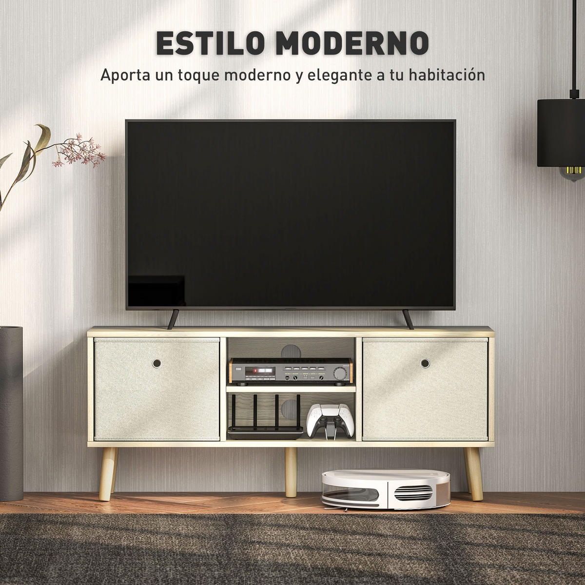 TV-MÖBEL Multicolor 1 Stück - Multicolor, Holzwerkstoff (110/46.5/29cm) - GiPP
