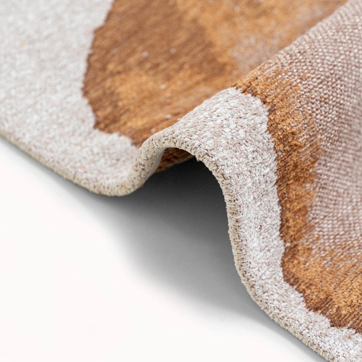 PREPROGA Chestnut Meditation 170/240 cm - rjava, tekstil (170/240cm) - Louis De Poortere