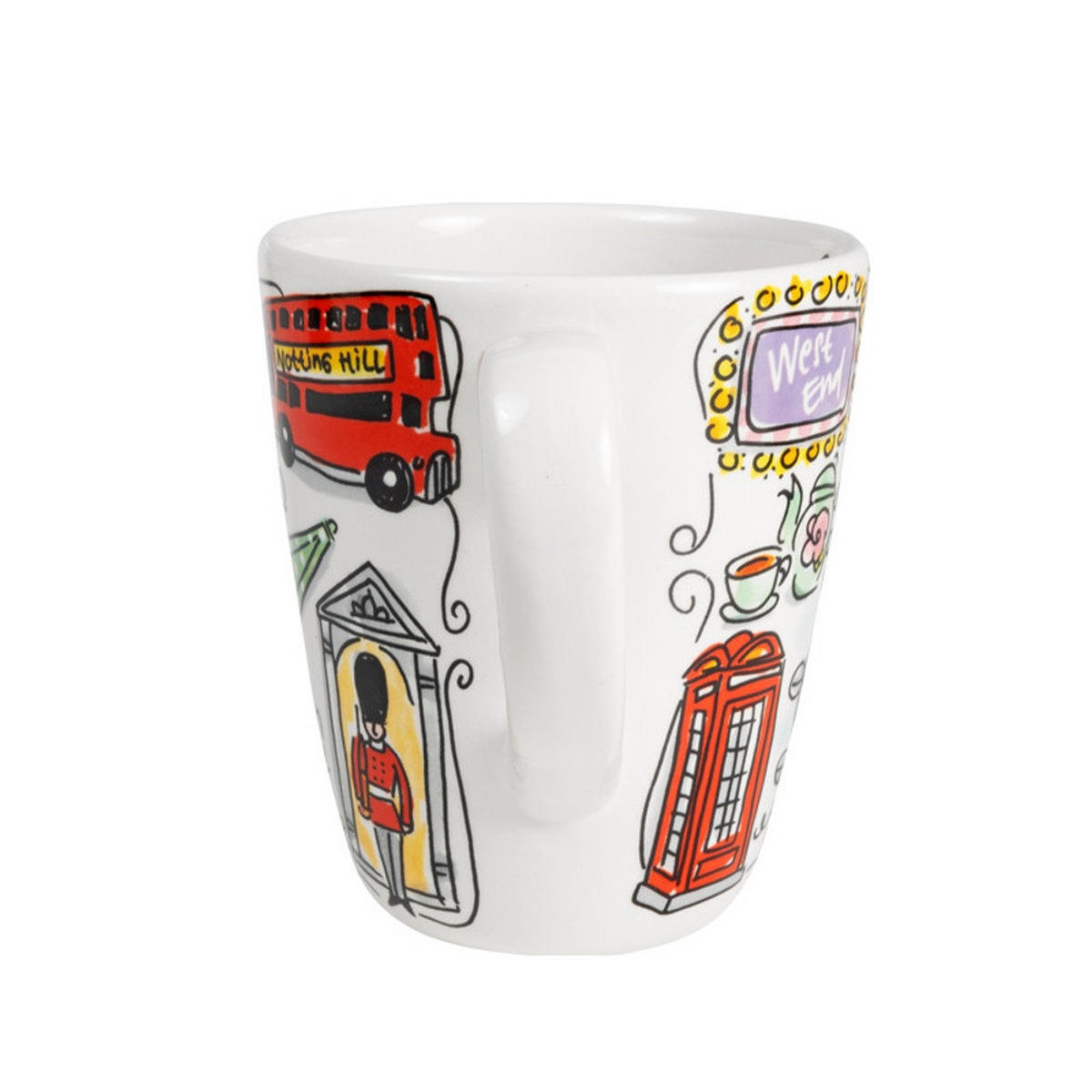 BECHER Blond City Icon London in Bunt - 350 ml - Multicolor, Keramik (0.35L) - Blond Amsterdam