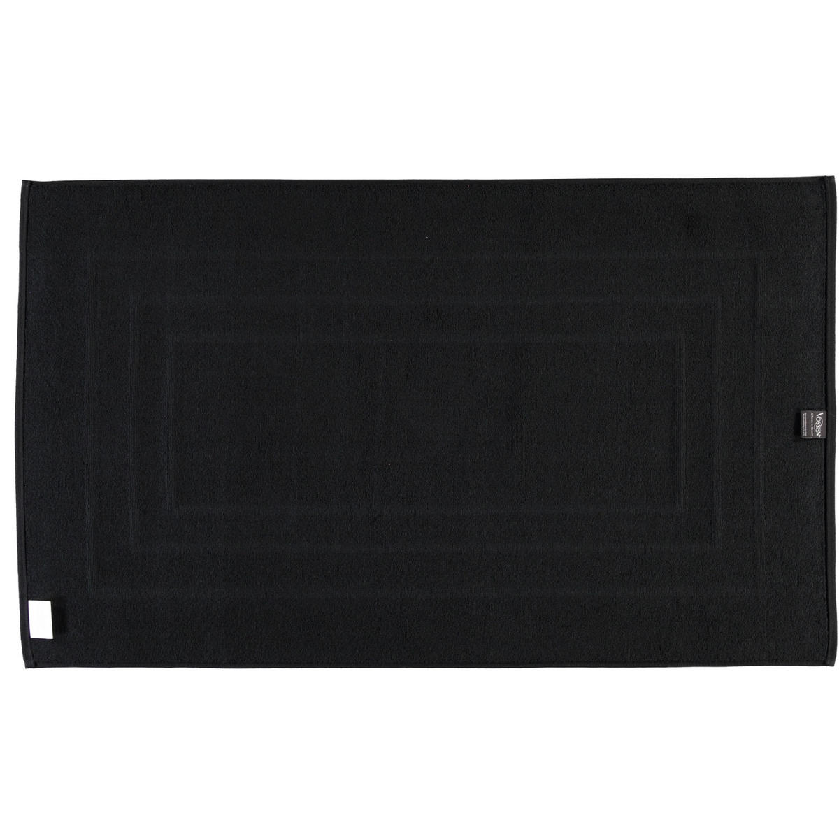 BADEMATTEN FEELING SCHWARZ - 7900 - Schwarz, Textil (67/120cm) - Vossen