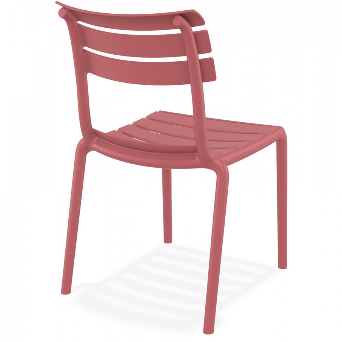 STUHL Rot 50x84x59cm - Rot, Kunststoff (50/84/59cm) - AlterEgo
