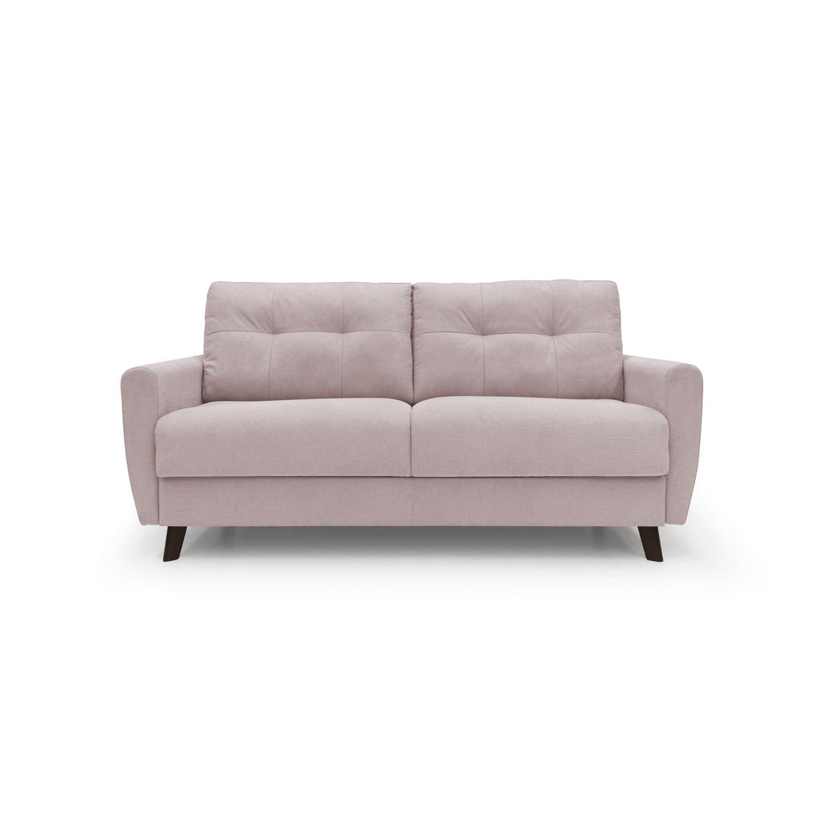 SCHLAFSOFA Callisto - Rosa, Textil (188/97/96cm) - Divani.store