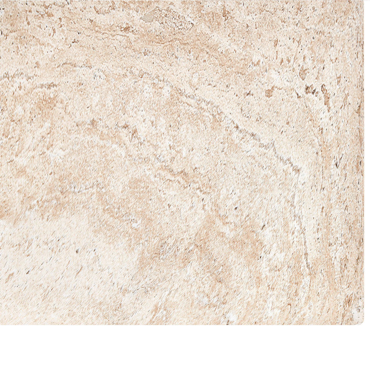 COUCHTISCH 90/66 cm Travertinoptik Nobres - Beige, Keramik (90/66/30cm) - Beliani