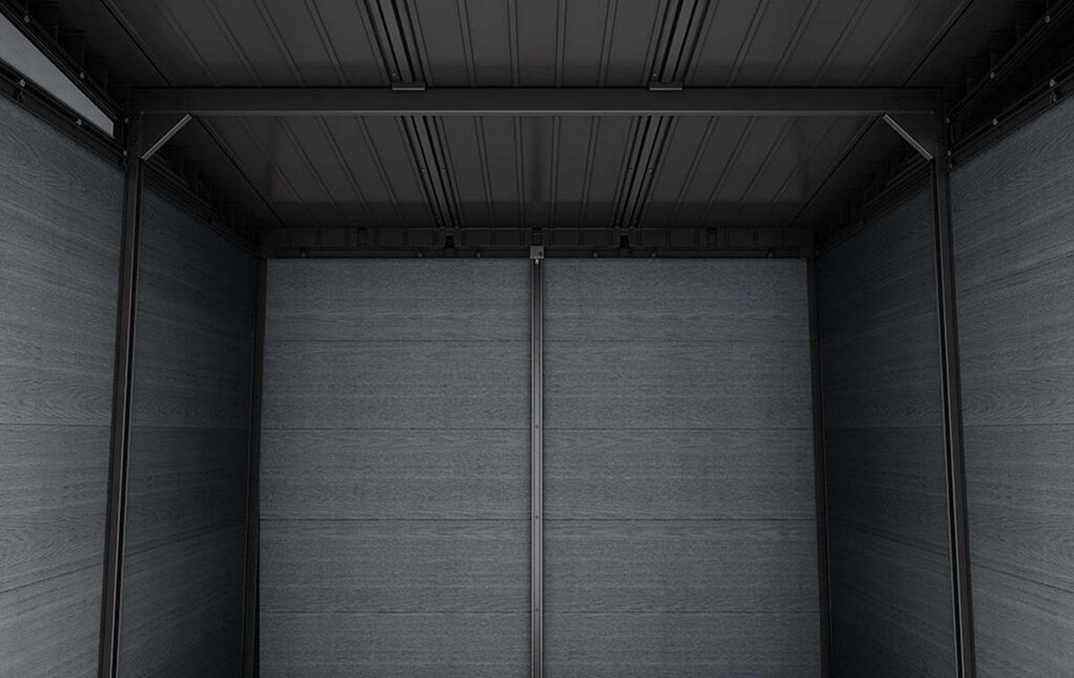 GARTENHAUS Signature - Walnussfarben, Kunststoff (218/226/216cm) - Keter