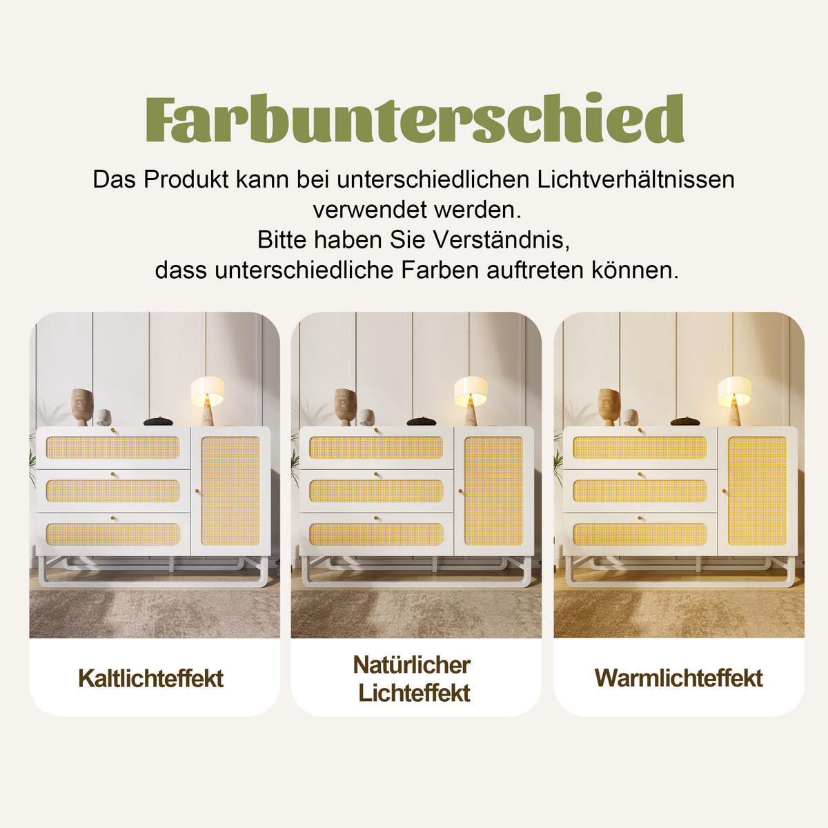 KOMMODE Weiß 120/40/85 cm - Weiß, Metall (120/85/40cm) - PANGIVO