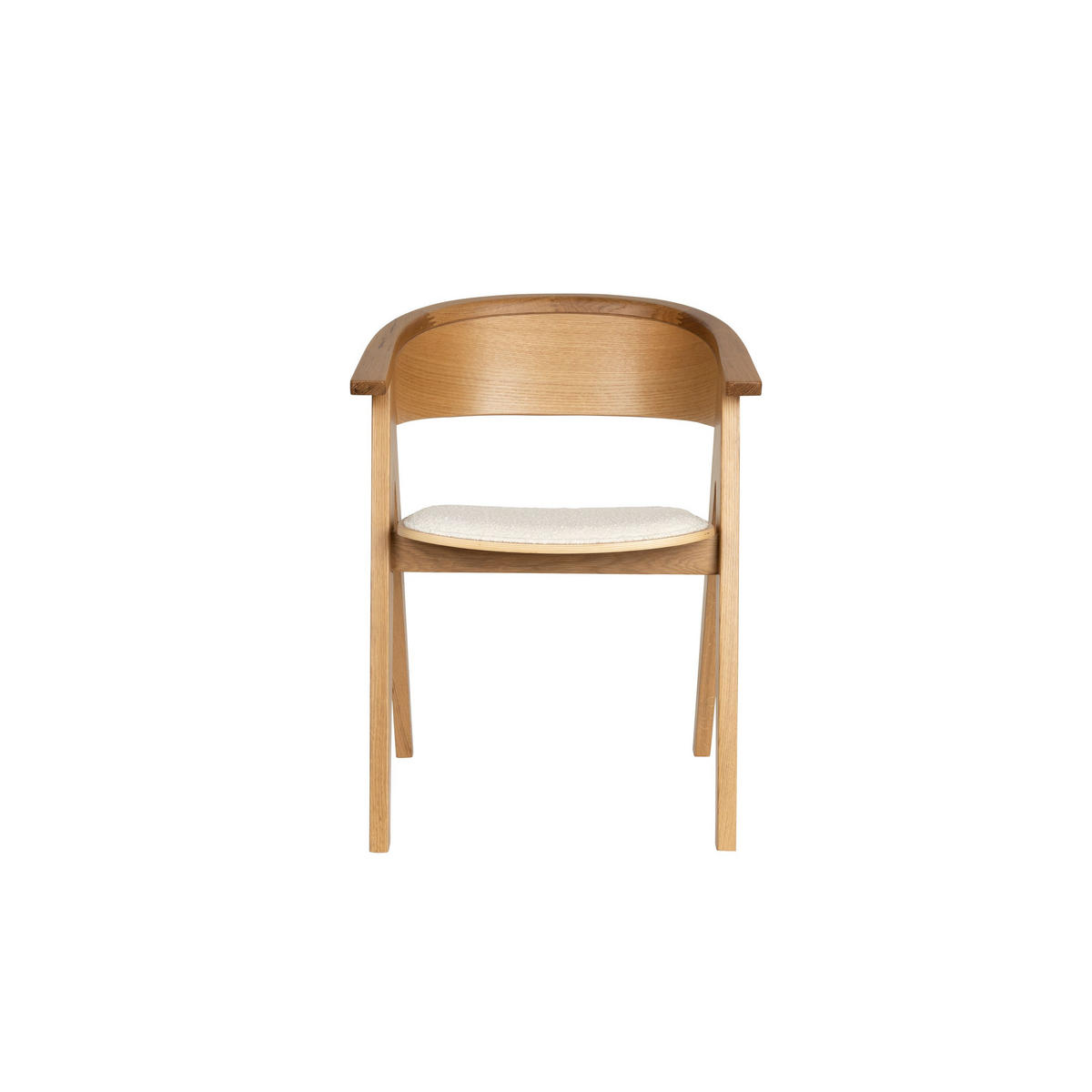 ESSZIMMERSTUHL NDSM Natur/ Braun - Braun, Holz (59/79/54cm) - Zuiver
