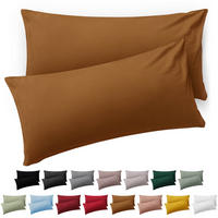 KISSENBEZUG Ellen 40/70 cm, 2er-Set, Braun - Braun, Textil (70/40cm) - Blumtal
