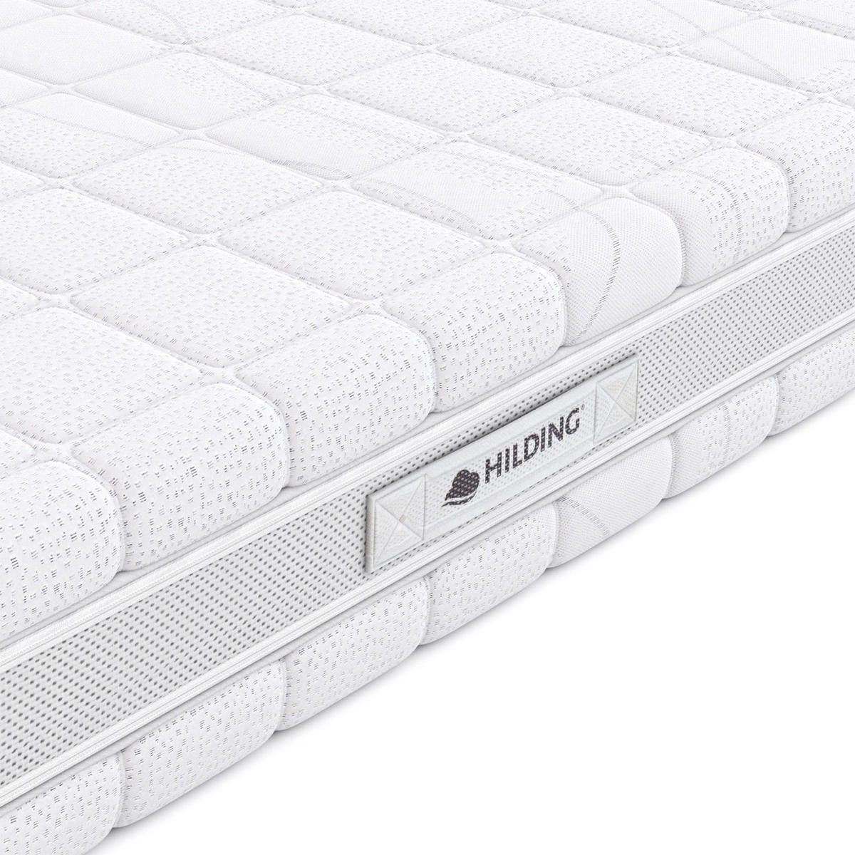 TASCHENMATRATZE Pasodoble im Tencel-Bezug - Weiß, Textil (100/200cm) - Hilding