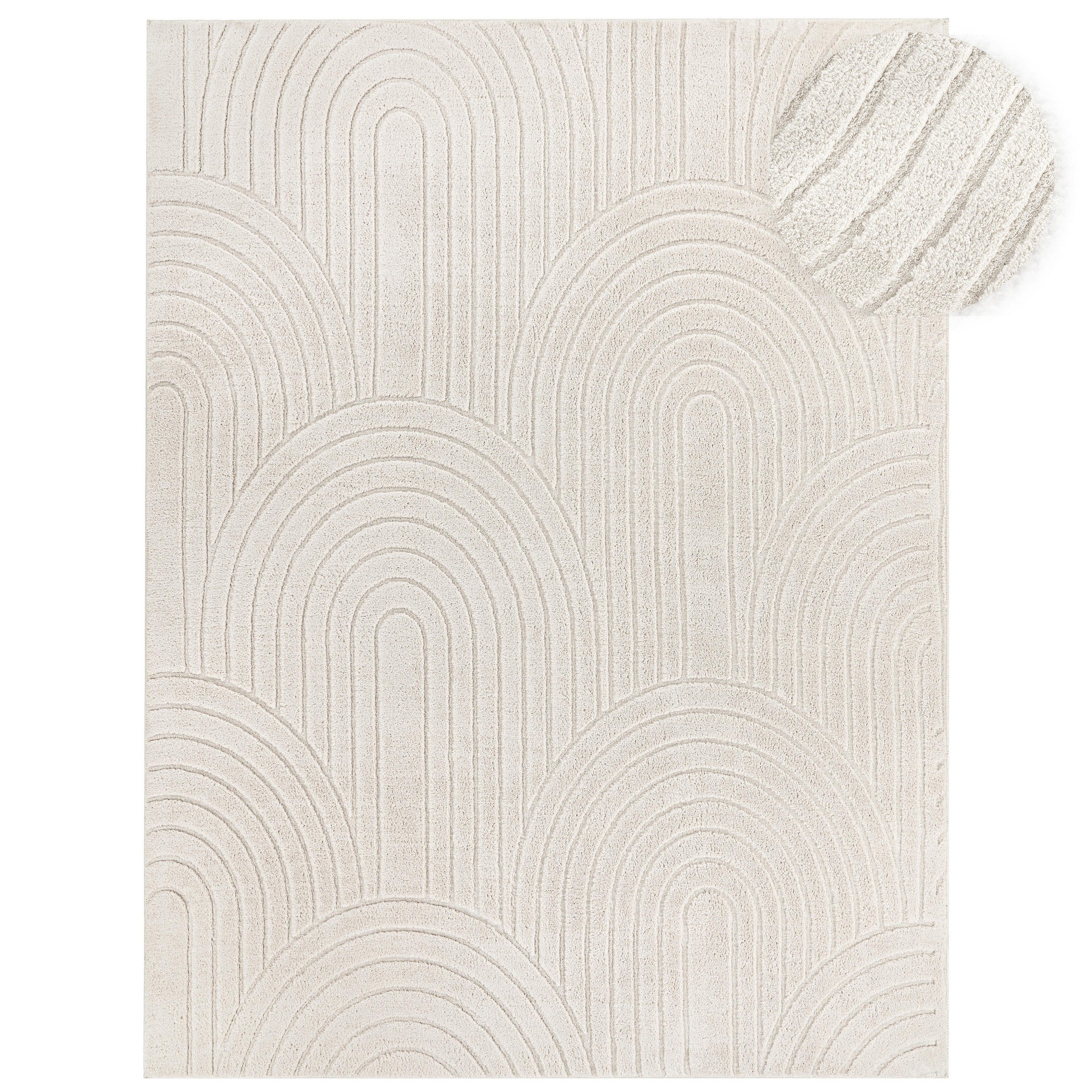 HOCHFLORTEPPICH 200/280 cm Tokio 471 - Creme, Textil (200/280cm) - Paco Home