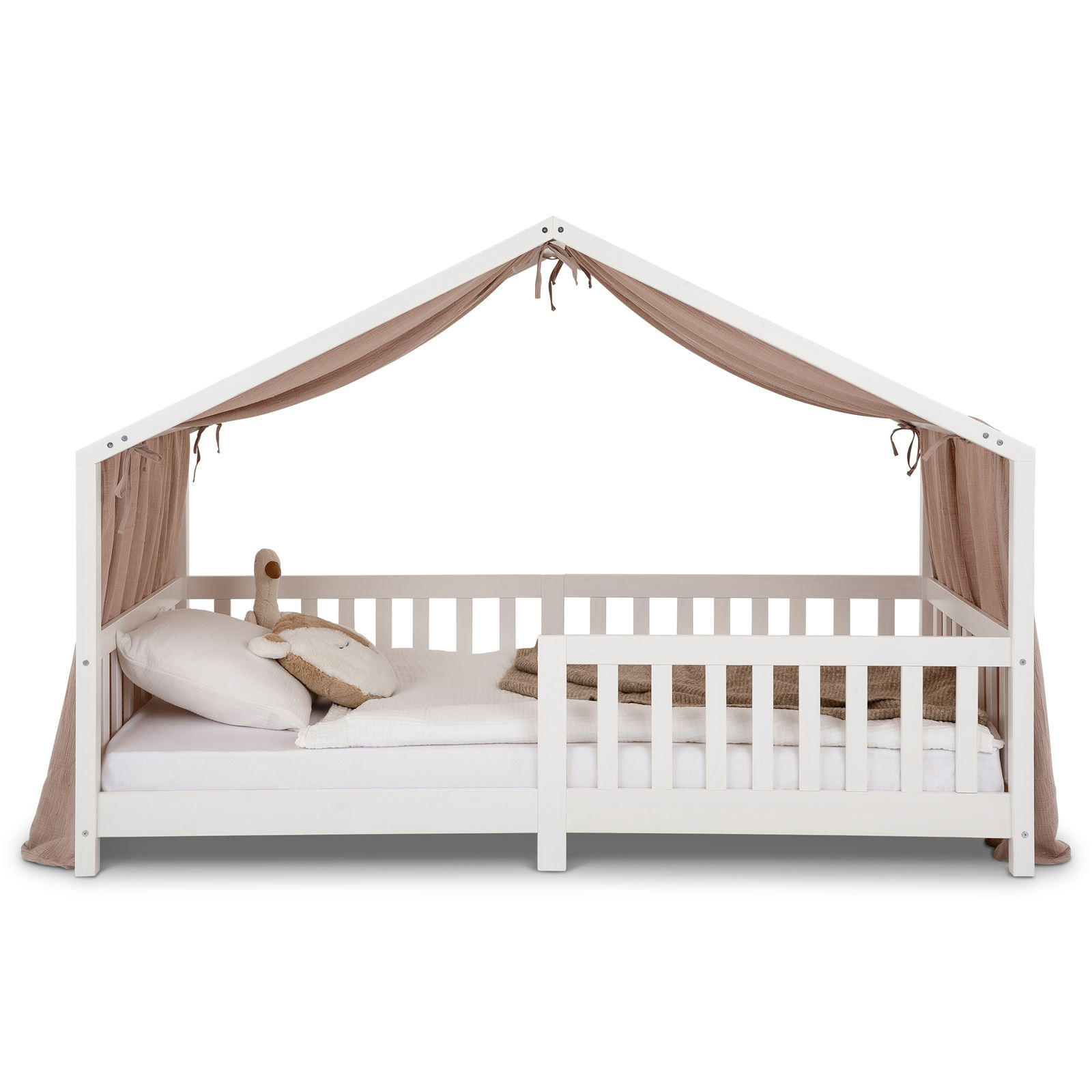 HAUSBETT- HIMMEL LIAN - Taupe, Textil - IDIMEX