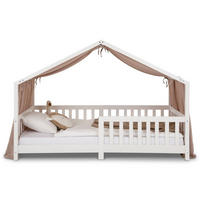 HAUSBETT- HIMMEL LIAN - Taupe, Textil - IDIMEX