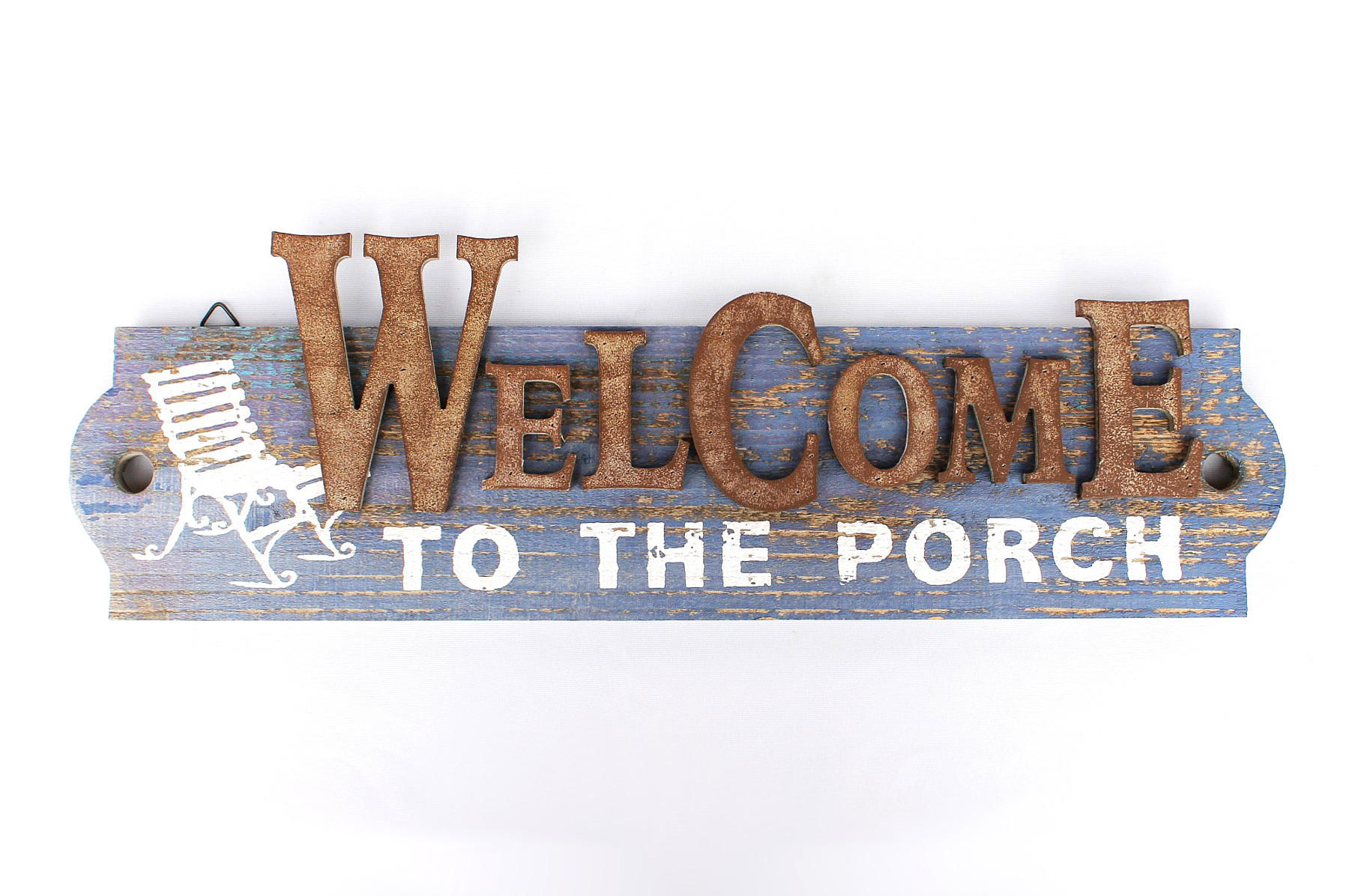 WANDSCHILD aus Holz 60 cm 93543 - Multicolor, Holz (60/19/4cm) - DanDiBo