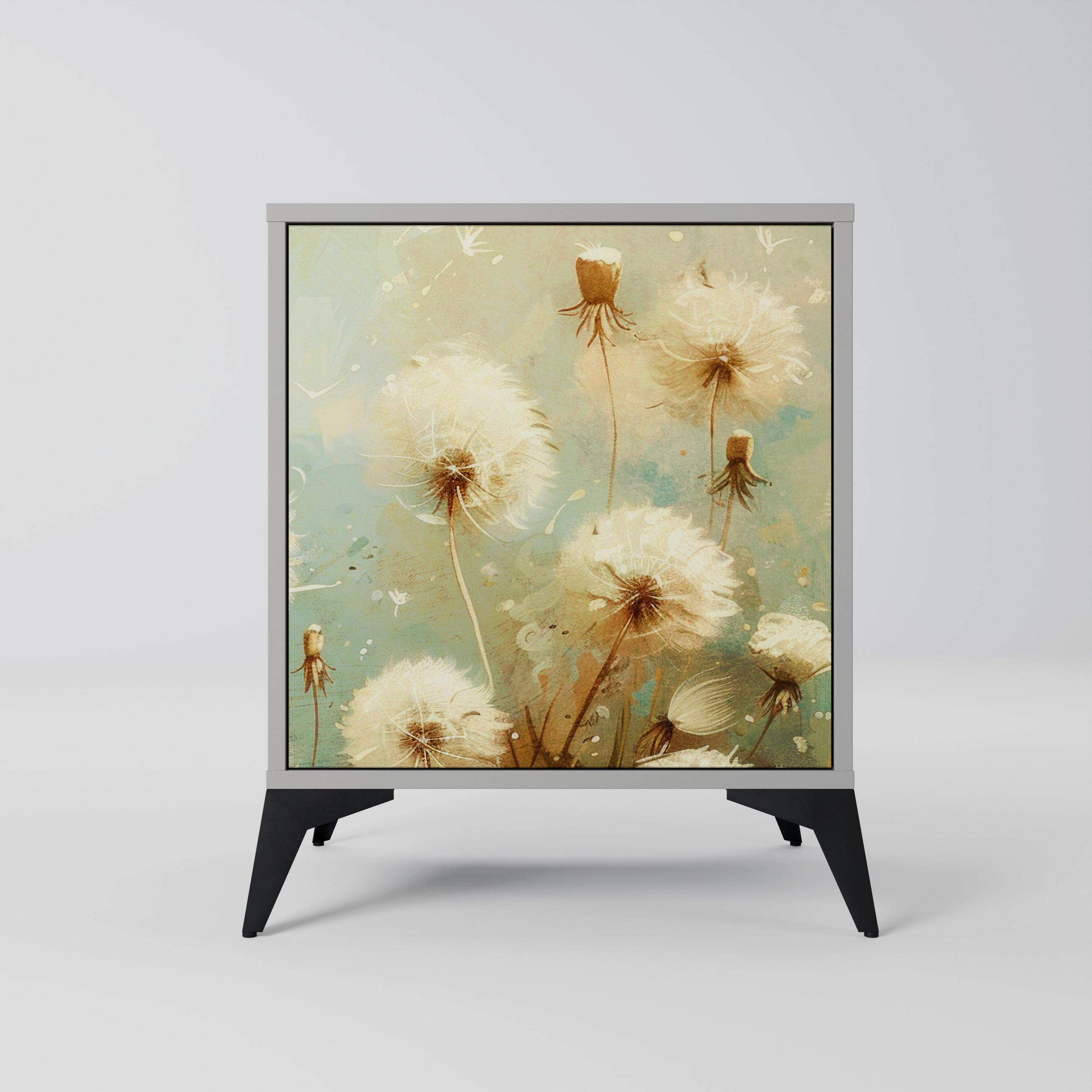 SpaceRebels Sideboard Grau 57.5x70.5x42 cm
