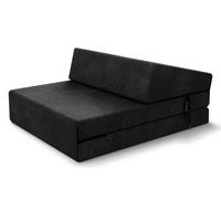 KLAPPMATRATZE SUZI MINI - Schwarz, Textil (70/200cm) - FDM