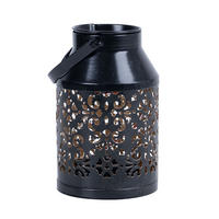 LED AUSSENLEUCHTE Metall Schwarz - Schwarz, Metall (10/10/16cm)