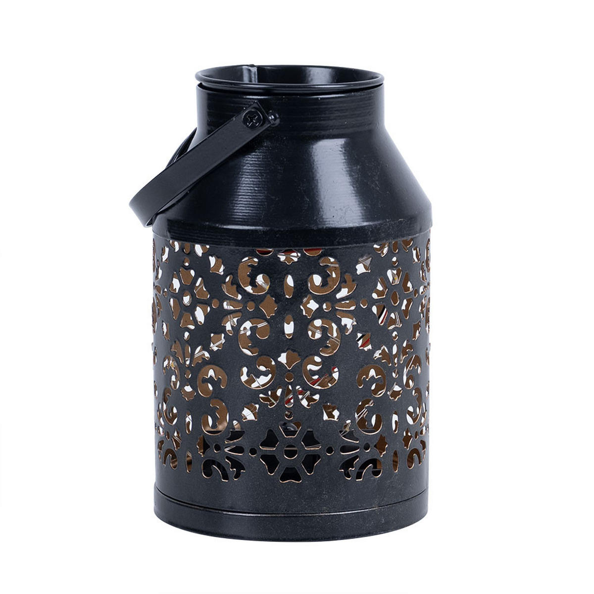 LED AUSSENLEUCHTE Metall Schwarz - Schwarz, Metall (10/10/16cm)