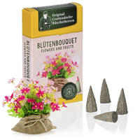 RÄUCHERKERZEN Flowers & Fruits Blütenbouquet 24er Packung - Multicolor, Holz (0.1/1/0.1cm) - Crottendorfer