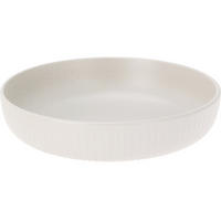TELLER aus Steingut Grau 22/22/5 cm - Grau, Keramik (22cm) - Siaki